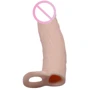 Насадка на член LYBAILE Pretty Love Penis Sleeve Flesh 7 ": Наличие вибрации Нет