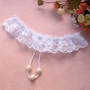 Эротические трусики NDS 9002-1 White S/M (23789): Декор Жемчуг, Кружево