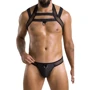 Соблазнительный комплект Passion 043 SET JACOB black XXL/XXXL