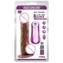 Реалистичный вибратор на присоске GHISA JEFF STRYKER 8.9" Vibrating Dildo - Brown, 291659: Для кого Для женщин