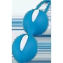 Вагинальные шарики Fun Factory SMARTBALLS DUO white - neon turquoise: Для кого Для женщин