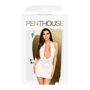 Эротическое платье с трусиками Penthouse HEART ROB (белый, L/XL): Вид Платья