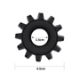 Эрекционное кольцо LoveToy POWER PLUS Cockring, Black: Цвет черный