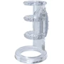 Насадка на член Chisa Get Lock Vibrating Cock Cage Clear: Матеріал TPE (термопластичний еластомер)