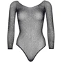 Боди Leg Avenue Crystalized fishnet bodysuit Black One Size: Декор Стразы