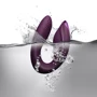 Вібратор для оргазму без рук Rocks Off Rock Chick Diva Purple: Призначення Двойные