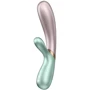 Смарт вібратор-кролик із підігрівом Satisfyer Hot Lover Green