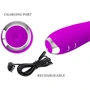 Вибратор Pretty Love Molly Vibrator Purple: Диаметр, см 3.3