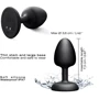 Анальная вибропробка Dorcel Geisha Plug Infinite M фото 6