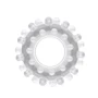 Эрекционное кольцо LoveToy POWER PLUS Cockring, Clear