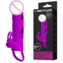 Насадка на член LYBAILE Pretty Love 5.5 "Vibrating Penis Sleeve Purple