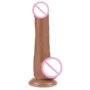 Фаллоимитатор LoveToy Sliding-Skin Dual Layer Dong 7.5" Brown