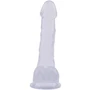 Фаллоимитатор Chisa Hi-Rubber 7.7" Dildo Clear: Мошонка Есть