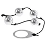 Анальные бусы Kinx Heavy Metal Anal Beads Silver, 22.5x2 см: Наличие вибрации Нет