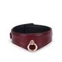 Ошейник с поводком Liebe Seele Wine Red Curved Collar фото 7