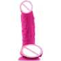 Цветной фаллоимитатор на присоске Coloursoft Soft Dildo, 13х4 см, розовый