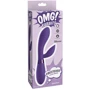 Вибратор Pipedream OMG! Rabbits #Bestever Silicone Vibrator Purple: Назначение Вагинальные