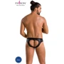Труси Passion 041 SLIP OPEN JOE black XXL/XXXL: Матеріал Полиэстер