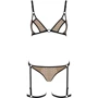 Эротический комплект нижнего белья Passion GABI SET L/XL beige: Вид Комплекты