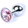 Анальная пробка Boss Series - Jewellery Silver PLUG Rose S (BS6400015) фото 6
