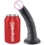 Фаллоимитатор Pipedream King Cock 7" Вlack: Тип Классические дилдо