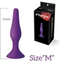 Анальная пробка на присоске MAI Attraction Toys №33 Purple: Тип Анальные пробки