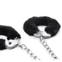 Оковы LOVETOY Fluffy Leg Cuffs, Black фото 4