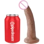 Фаллоимитатор на присоске King Cock 7, 18x4 см, смуглый: Наличие вибрации Нет