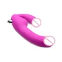 Royal Rider Vibrating Silicone Strapless Strap On Dildo - страпон, 21.5x3.8 см: Для кого Для пары