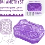 Стимулятор для эрогенных зон Tenga UNI Amethyst: Материал TPE (термопластичный эластомер)