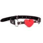 Силіконовий кляп у вигляді серця Whipped - Heart Ball Gag