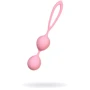 Вагинальные шарики A-Toys Pleasure Balls Light Pink: Особенности Соединены между собой