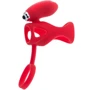 Насадка на пенис с вибрацией Toyfa Black&Red Vibrating Cage Red: Назначение Для утолщения