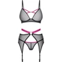 Комплект Obsessive Novenes 3-pcs set M/L: Вид Комплекты