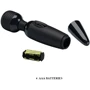 Универсальный вибромассажер LYBAILE Power Wand Massager Black Vibro: Диаметр, см 4.5