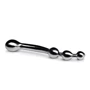 Анально-вагинальный стимулятор Sinner Gear Unbendable - Multi-Stim Pleasure Wand Metal Anal Dildo: Материал Медицинский металл