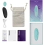 Смарт-вибратор в трусики We-Vibe Moxie+ Aqua с пультом ДУ: Тип и форма Вибромассажер