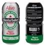 Недорогий мастурбатор-вагіна Alive Heineken Vagina у вигляді банки пива: Призначення  класичний