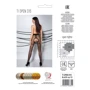 Колготки с открытым доступом Passion TIOPEN 015 black 1/2 (20 den), контрастная двойная резинка: Применение На ноги