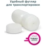Мастурбатор з ефектом відсмоктування Fleshnash Pure Touch (білий), 15х6.7см фото 7