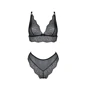 Комплект білизни Passion Amberly Set 6XL/7XL black: Для кого Для женщин
