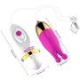 Вібро яйце XESE VE10-CR Pink (12 режимів вібрації, зарядка від USB): Тип управління Провідний пульт