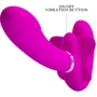 Безремневой страпон с вибрацией Pretty Love Valerie Purple: Тип Двухсторонние