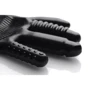 Перчатка с разными текстурами Master Series Pleasure Poker Textured Glove: Цвет черный