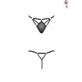 Стрінги з стреп MEGGY THONG black S / M - Passion Exclusive: Для кого Для жінок