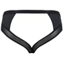 Трусы Passion SLIP OPEN TOM 030 black L/XL: Декор Цепочка