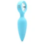 Анальная вибропробка KisToy Orville Blue, диаметр 30мм