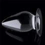 Анальная пробка LoveToy Flawless Clear Anal Plug 4.5'': Особенности С присоской, Водонепроницаемые
