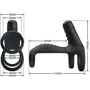 Насадка на член LYBAILE Pretty Love Vibrating Penis Sling Black: Для кого Для мужчин