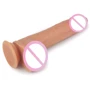 Вібратор з ротацією та підігрівом LoveToy Dual-Layered Silicone Nature Cock Anthony 8.5" Flesh: Тип і форма У вигляді члена